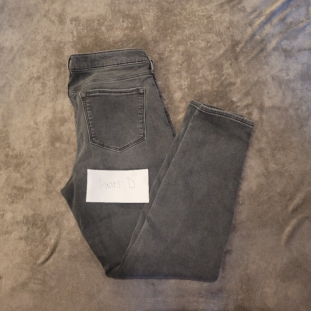 (PANTS D) - Women's Super Skinny Jeans with built in warmth